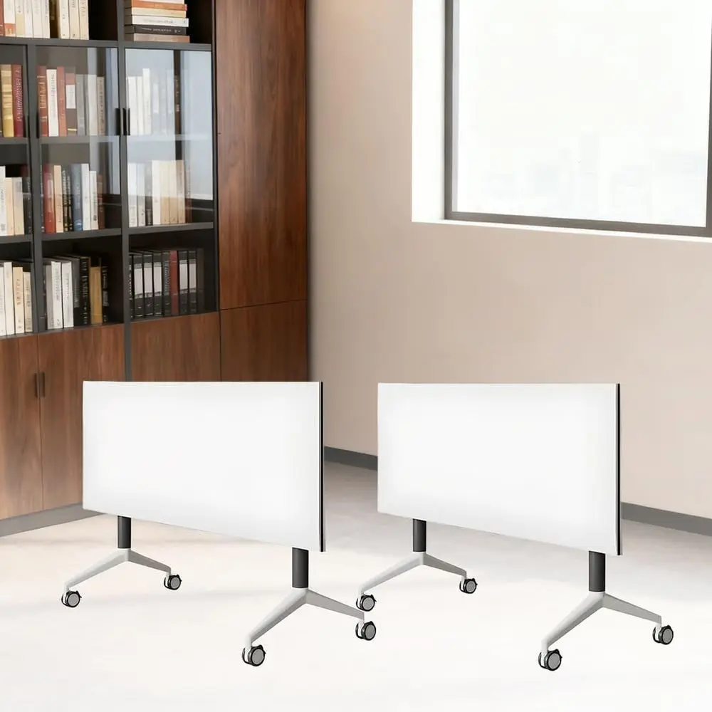 Большой регулируемый мобильный учебный стол, с фиксирующимися колесами, идеально подходит для офиса или дома, 2 шт., 47x20x30
Большой регулируемый мобильный учебный стол, с фиксирующимися колесами, идеально подходит для офиса или дома, 2 шт., 47x20x30