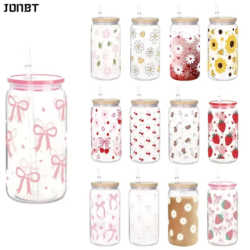 16oz Cute Bow Flower Plastic Water Bottles For Girls Transparent Wooden Lid Straw Cup Ice Coffee Juice Mug Drinkware for Parties
16oz Cute Bow Flower Plastic Water Bottles For Girls Transparent Wooden Lid Straw Cup Ice Coffee Juice Mug Drinkware for Parties