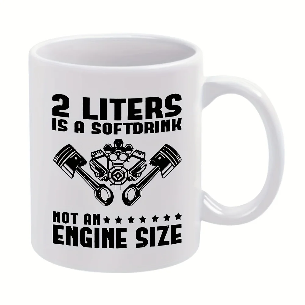 1pc,2,Liters,Engine Funny Mug, 11oz Ceramic Water Cup, Gift Coffee Cup, Decorative Cup, Ideal Birthday and
1pc,2,Liters,Engine Funny Mug, 11oz Ceramic Water Cup, Gift Coffee Cup, Decorative Cup, Ideal Birthday and