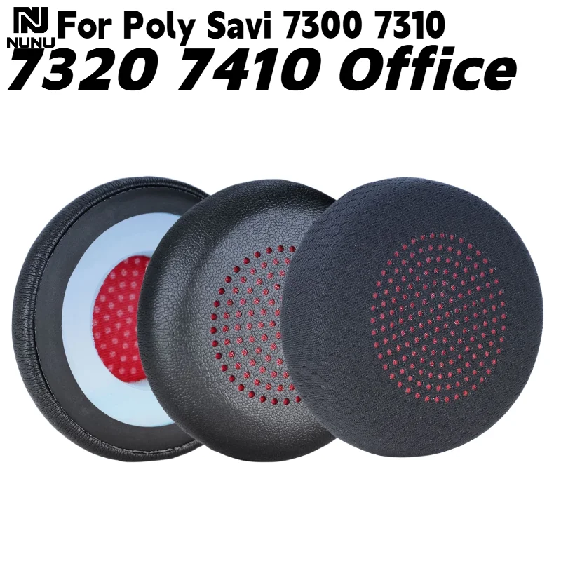 Replacement protein leather /Mesh Ear Pads Cushions for Poly Savi 7300 7310 7320 7410 Office Headphone earmuffs repair parts
Replacement protein leather /Mesh Ear Pads Cushions for Poly Savi 7300 7310 7320 7410 Office Headphone earmuffs repair parts