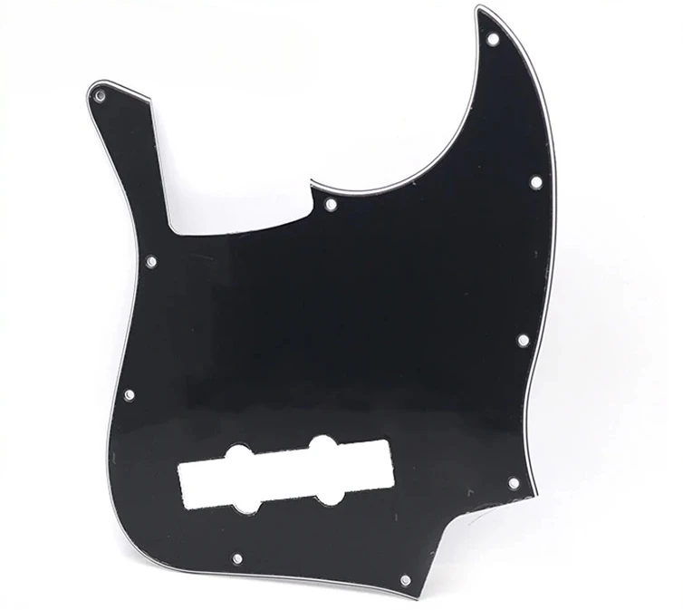 1Pcs Bass Pickguard 3 Ply Protector Bass Anti-scratch Plate for JB Style Bass Guitar Black
1Pcs Bass Pickguard 3 Ply Protector Bass Anti-scratch Plate for JB Style Bass Guitar Black