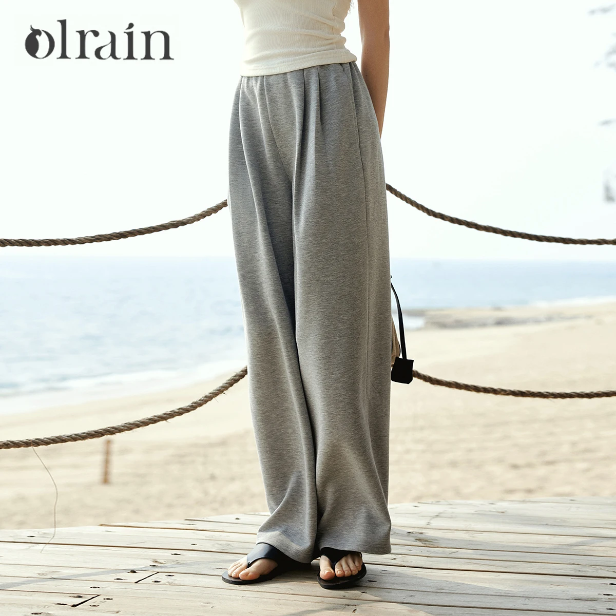 OLrain Women's Straight Pants 2026 Spring New Minimalist Office Grey Pleated Loose Fit Casual Wide Leg Trousers O58CK003268
OLrain Women's Straight Pants 2026 Spring New Minimalist Office Grey Pleated Loose Fit Casual Wide Leg Trousers O58CK003268