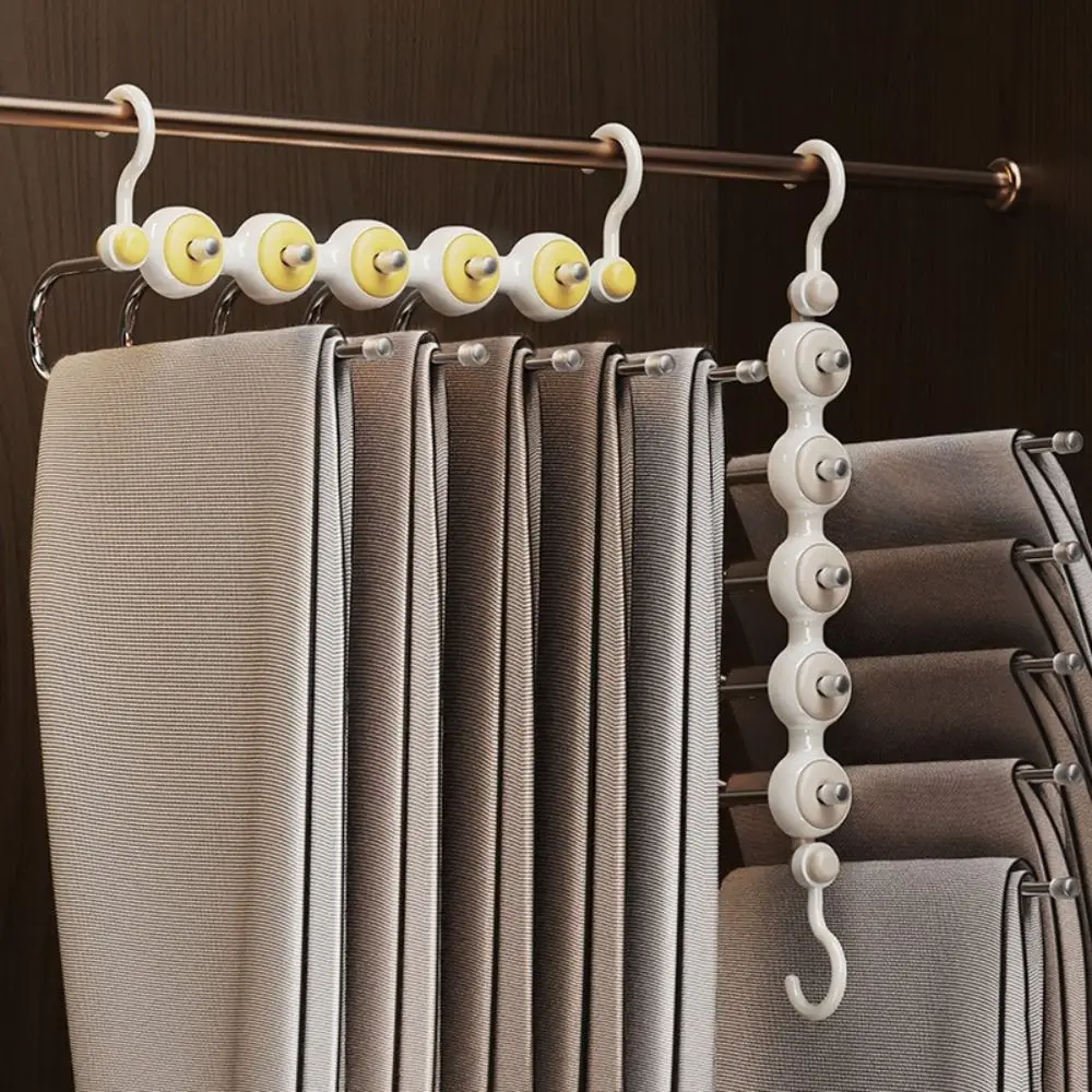 Multifunctional Stainless Steel Folding Pants Rack 5 In 1 Non-Slip Trouser Rack Foldable Moveable Pants Storage Holder Clothes
Multifunctional Stainless Steel Folding Pants Rack 5 In 1 Non-Slip Trouser Rack Foldable Moveable Pants Storage Holder Clothes