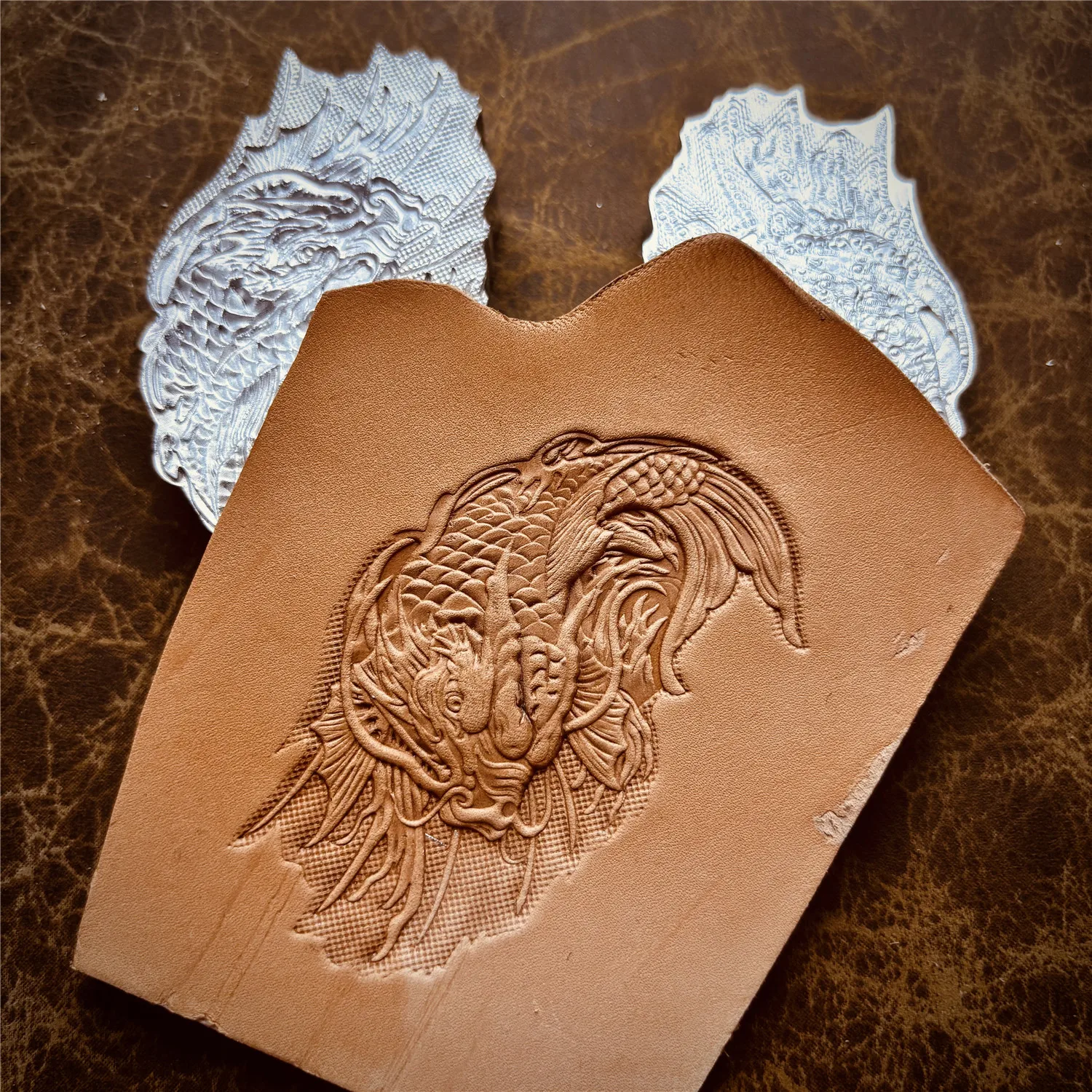 3D Dragon Design Leather Stamp Metal Embossing Mold Aluminum Alloy Shaping Molds Leathercraft DIY Cold Pressing Hot Stamping
3D Dragon Design Leather Stamp Metal Embossing Mold Aluminum Alloy Shaping Molds Leathercraft DIY Cold Pressing Hot Stamping