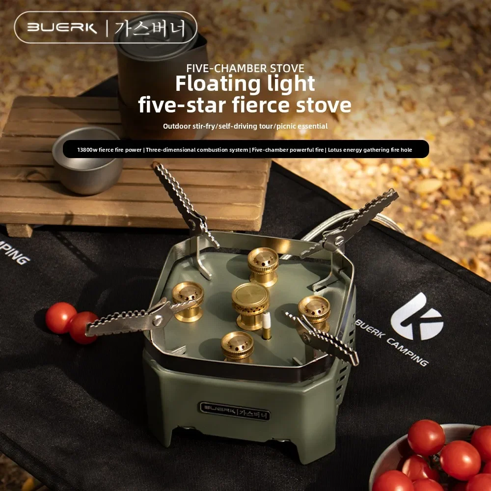 Outdoor Camping Picnic Windproof Gas Stove Gas Five-star Stove Fiery Stove Cassette Burner Camping Cooker Camping Gear
Outdoor Camping Picnic Windproof Gas Stove Gas Five-star Stove Fiery Stove Cassette Burner Camping Cooker Camping Gear