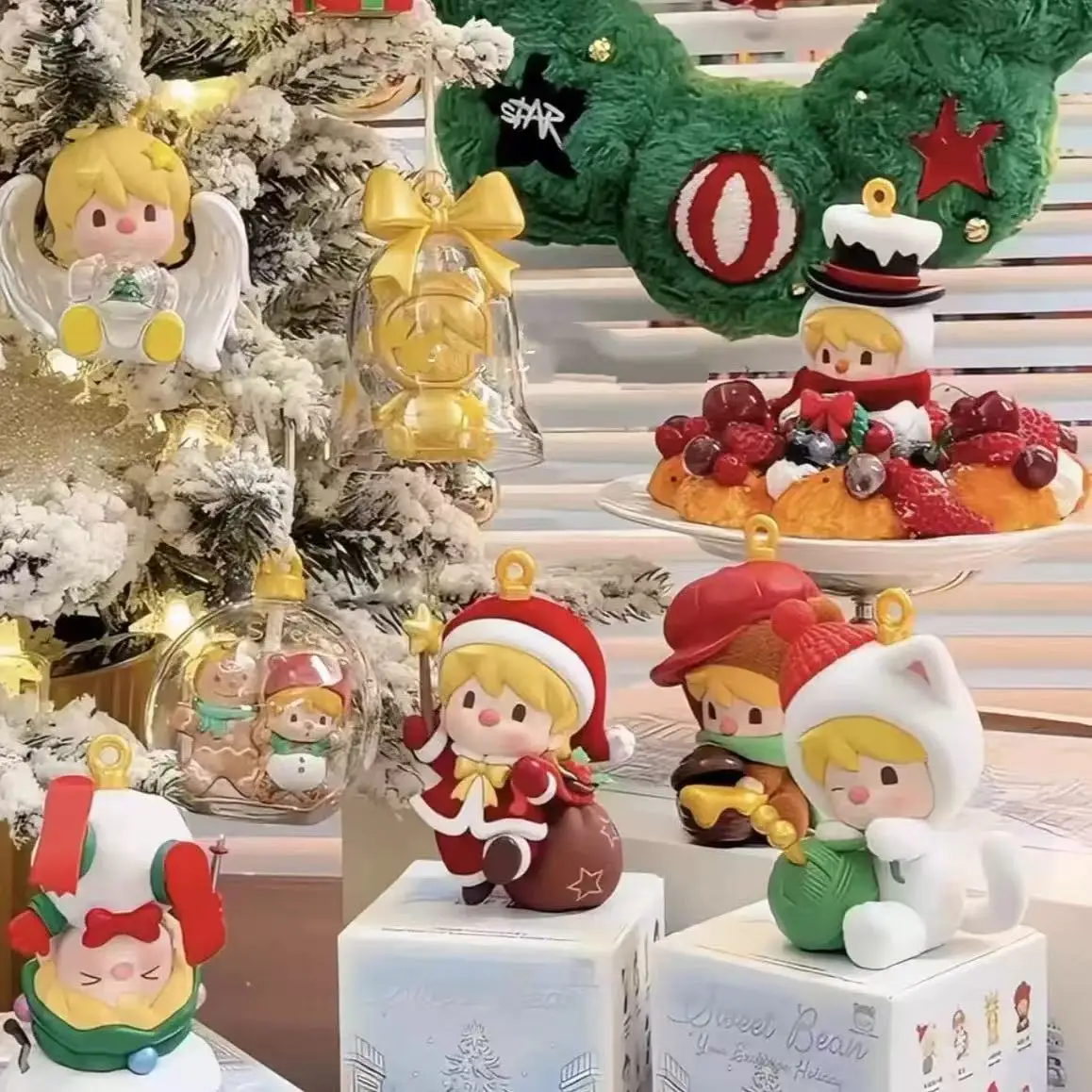POP MART Sweet Bean Exclusive Holiday SeriesBlind Box Guess Bag Cute Anime Figure Ornament Gift Toy Doll for Collectors
POP MART Sweet Bean Exclusive Holiday SeriesBlind Box Guess Bag Cute Anime Figure Ornament Gift Toy Doll for Collectors