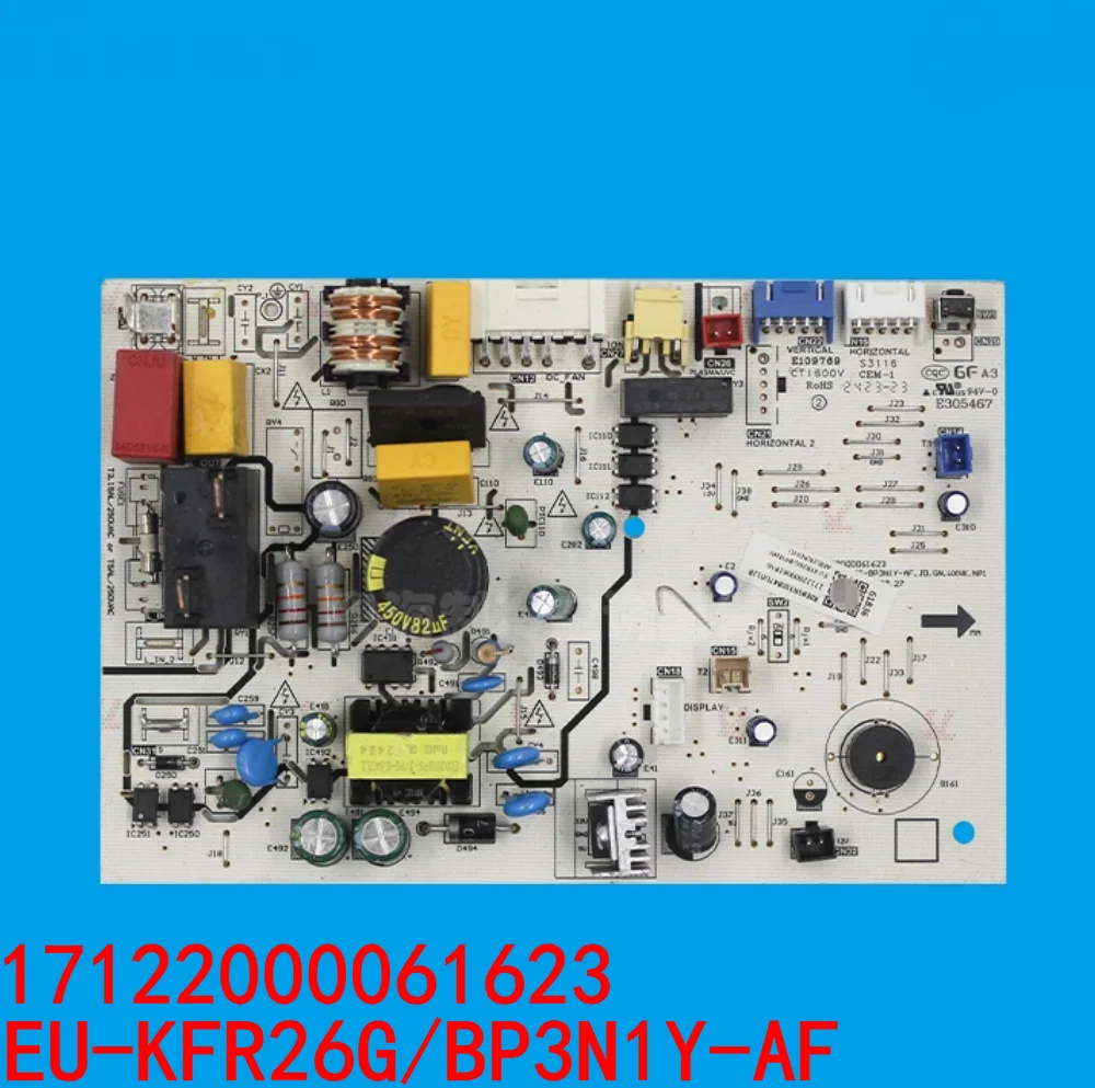 New Midea air conditioner motherboard 17122000061623 EU-KFR26G/BP3N1Y-AF MX-KFR50G/BP3NXY-AFBU
New Midea air conditioner motherboard 17122000061623 EU-KFR26G/BP3N1Y-AF MX-KFR50G/BP3NXY-AFBU