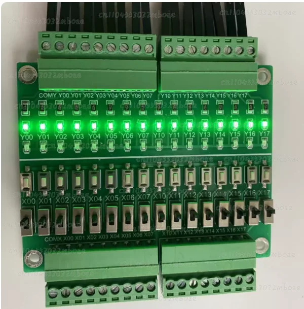 PLC Debugging Board / Simulation Board / 16-channel Input/output Test Board / PLC Learning Accessory / Switch Quantity IO Module
PLC Debugging Board / Simulation Board / 16-channel Input/output Test Board / PLC Learning Accessory / Switch Quantity IO Module