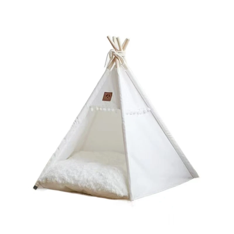 STLFNative American style washable pet tent stylish and simple semi-enclosed design a warm tent suitable for all seasons
STLFNative American style washable pet tent stylish and simple semi-enclosed design a warm tent suitable for all seasons