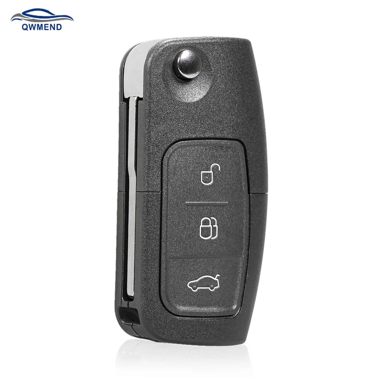 QWMEND 433Mhz Remote Flip Key For Ford Focus C Max S Max Galaxy Fiesta 2003-2010 Car Key 4D63/4D60 Chip 3 Buttons
QWMEND 433Mhz Remote Flip Key For Ford Focus C Max S Max Galaxy Fiesta 2003-2010 Car Key 4D63/4D60 Chip 3 Buttons