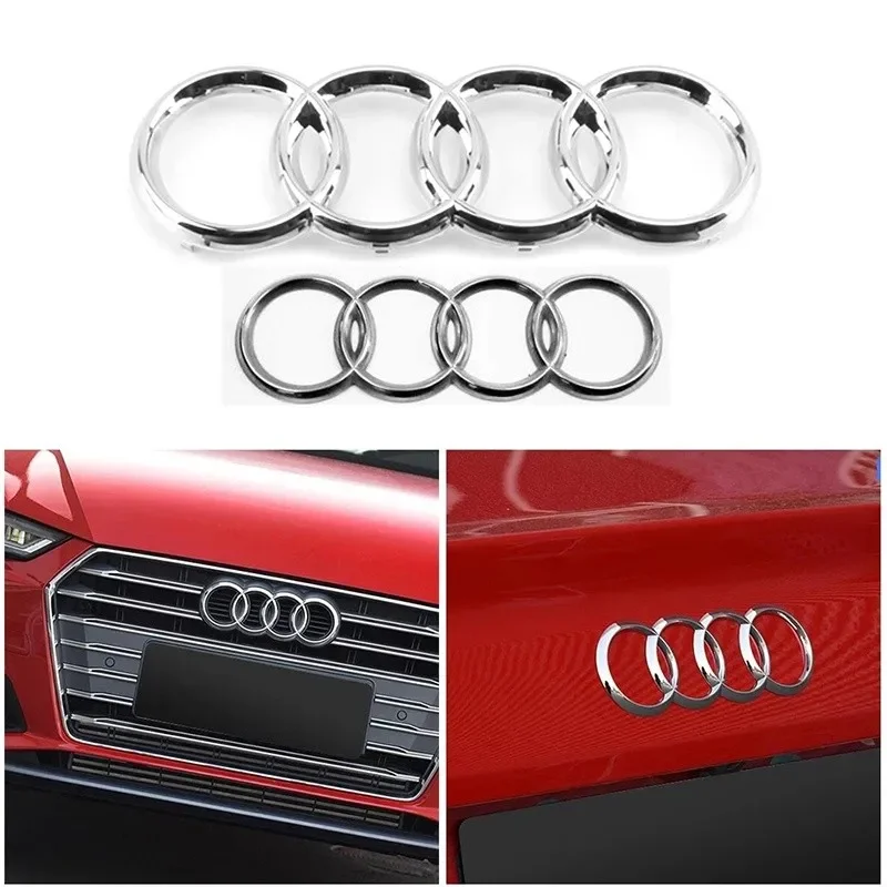 For Audi A3 A4 A5 A6 A7 Q2 Q3 Q5 Q8 TT ABS Black Hood Front Bonnet Grill Rear Trunk Emblem Logo Badge Sticker Decal 4 Ring Logo
For Audi A3 A4 A5 A6 A7 Q2 Q3 Q5 Q8 TT ABS Black Hood Front Bonnet Grill Rear Trunk Emblem Logo Badge Sticker Decal 4 Ring Logo