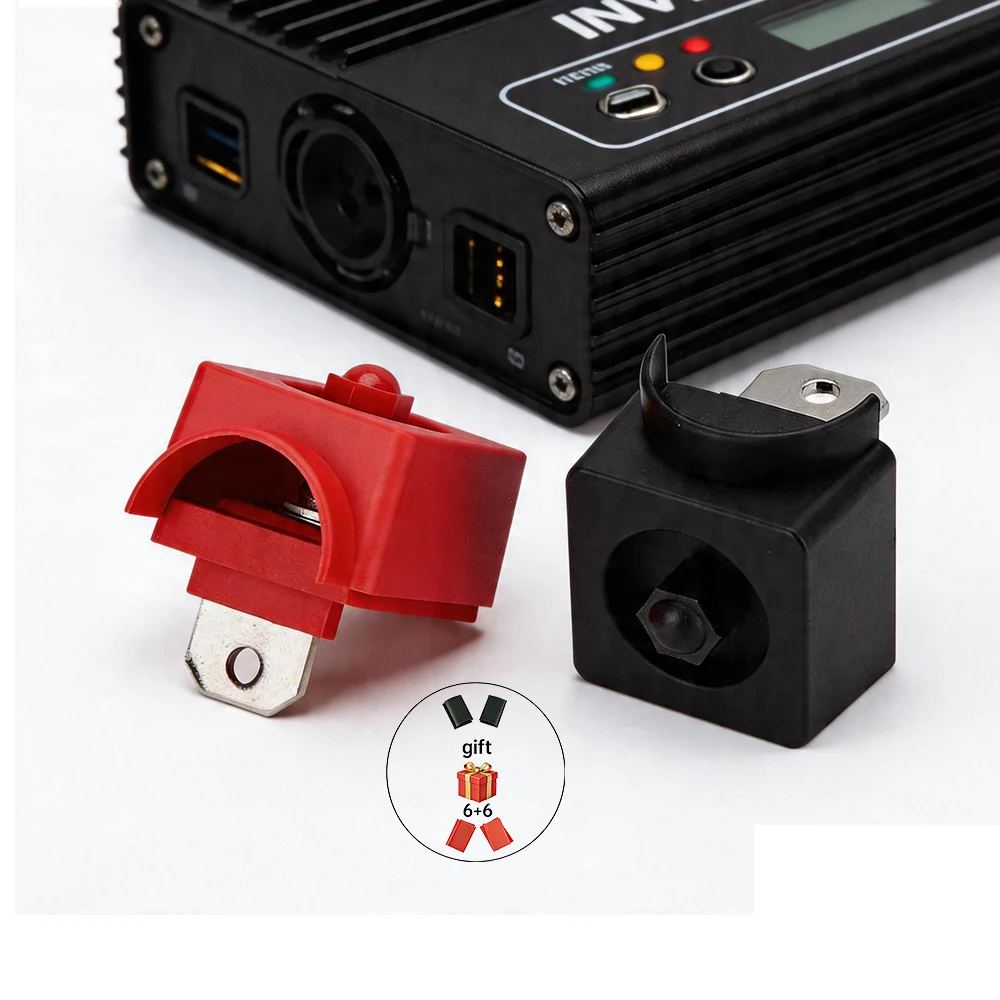 150A/300A M8 M6 Inverter Battery Terminal, High Current Connector for RV Solar Energy Storage Lithium Battery
150A/300A M8 M6 Inverter Battery Terminal, High Current Connector for RV Solar Energy Storage Lithium Battery