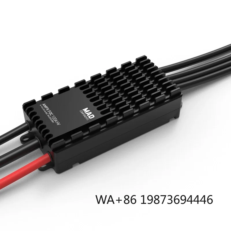 FOC 100A 8-14S ESC Electronic Speed Controller for , Multirotor Turned Arm Set Powertrain
FOC 100A 8-14S ESC Electronic Speed Controller for , Multirotor Turned Arm Set Powertrain