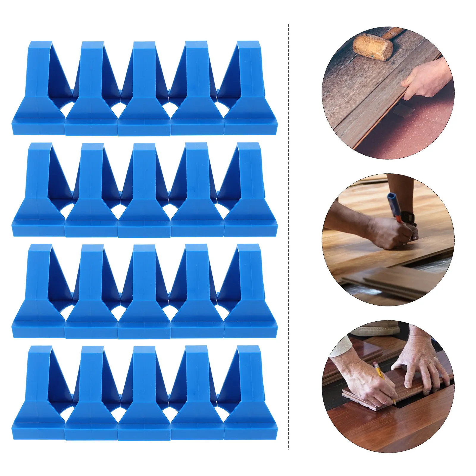 20Pcs Floating Floor Installation Spacers Sturdy Non Deform Spacers for Laminate Hardwood Flooring Tools Set Spacer for Flooring
20Pcs Floating Floor Installation Spacers Sturdy Non Deform Spacers for Laminate Hardwood Flooring Tools Set Spacer for Flooring