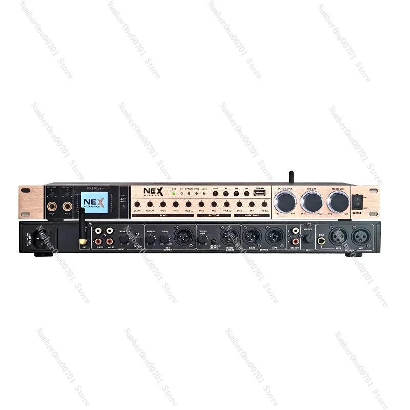 New FX9 Digital Professional Pre-Effects Bluetooth USB Reverb KTV Performance Feedback Suppression FX8 Anti-Howling
New FX9 Digital Professional Pre-Effects Bluetooth USB Reverb KTV Performance Feedback Suppression FX8 Anti-Howling