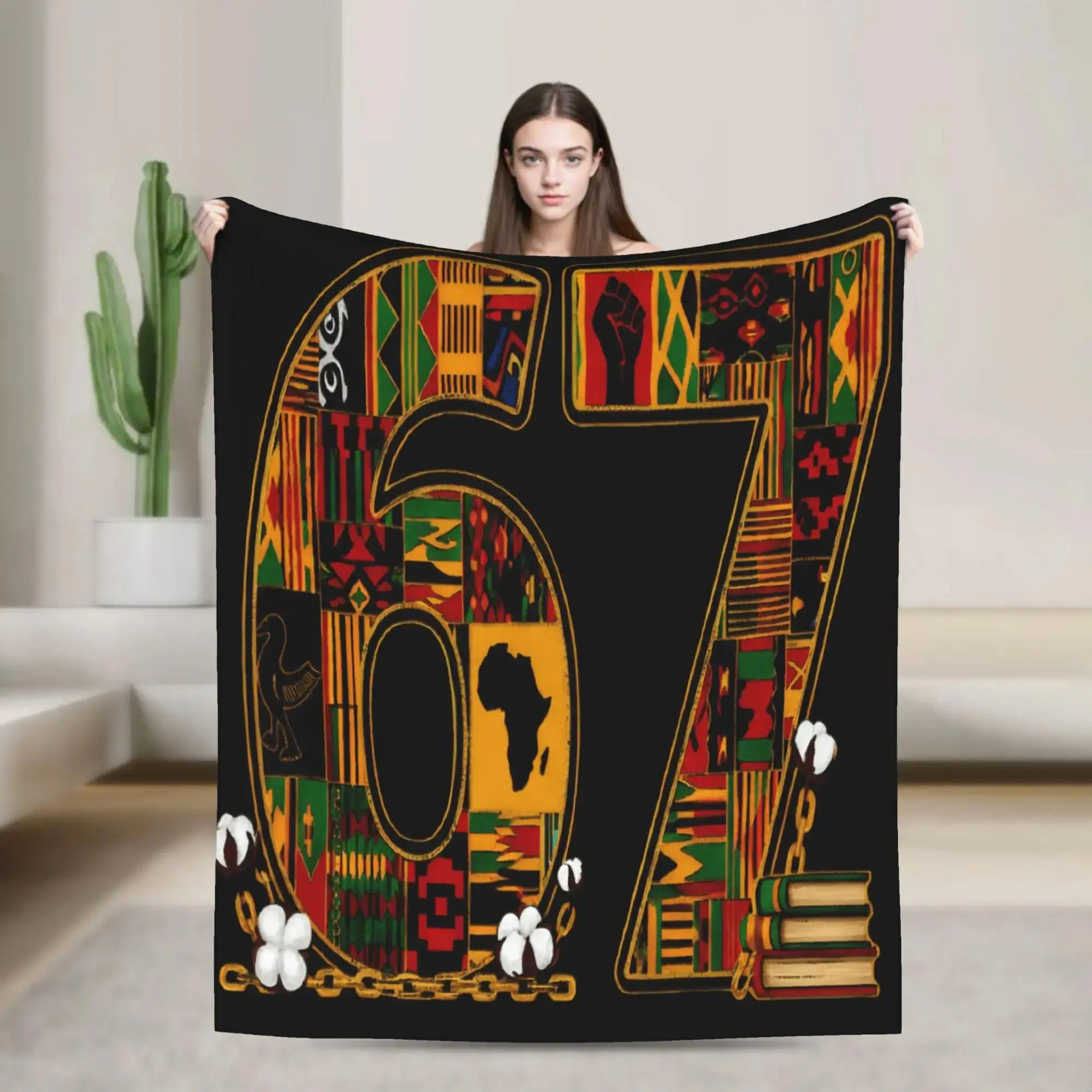 Фланелевое одеяло Six Seven Meme Black History: Мягкий и теплый плед для кровати и дивана, зимний вариант
Фланелевое одеяло Six Seven Meme Black History: Мягкий и теплый плед для кровати и дивана, зимний вариант