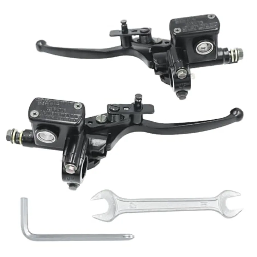 7/8" 22mm Brake Master Cylinder for GY6 50cc 110cc 125cc 150cc 250cc Taotao Sunl Roketa Kazuma Baja Scooter Moped ATV 4 Wheeler
7/8" 22mm Brake Master Cylinder for GY6 50cc 110cc 125cc 150cc 250cc Taotao Sunl Roketa Kazuma Baja Scooter Moped ATV 4 Wheeler