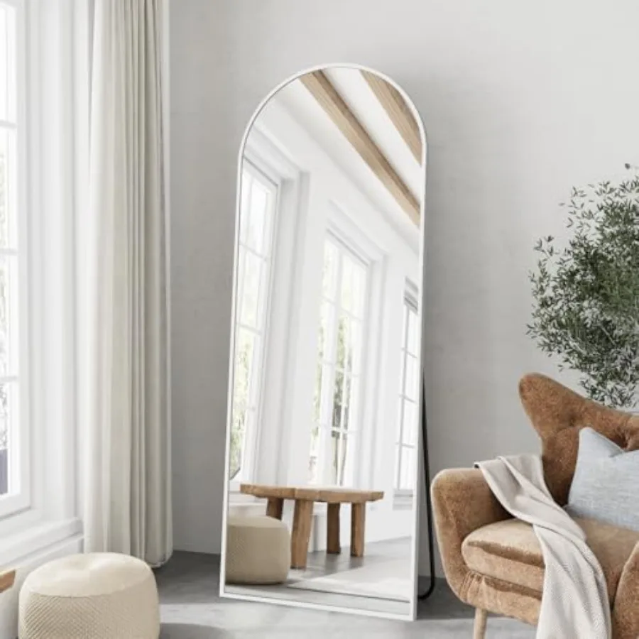57"x20" Arched Full Length Mirror, Full Floor Mirror with Stand, Large Full Body Mirrors, Wall Mirrors for Bedroom Living Room,
57"x20" Arched Full Length Mirror, Full Floor Mirror with Stand, Large Full Body Mirrors, Wall Mirrors for Bedroom Living Room,