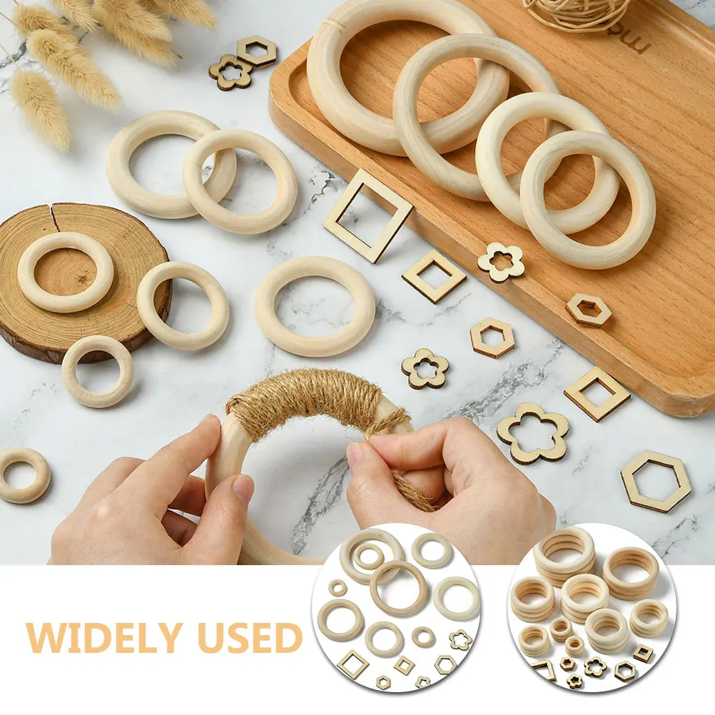1 set Wooden Accessories for DIY Crafts Macrame Supplies Round Decorative Unfinished Wooden Circles Circles Wood Decors
1 set Wooden Accessories for DIY Crafts Macrame Supplies Round Decorative Unfinished Wooden Circles Circles Wood Decors