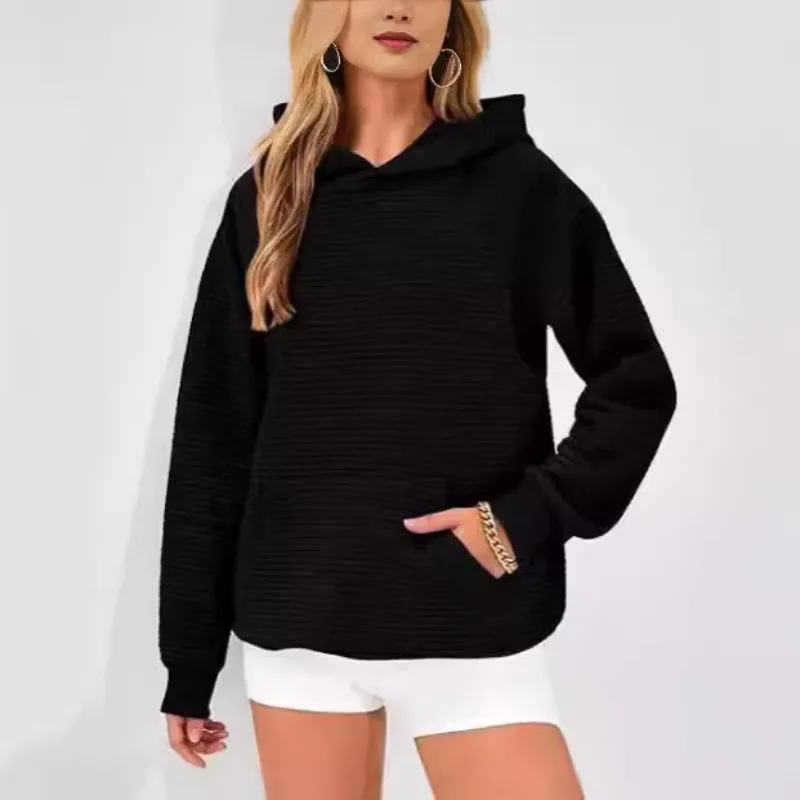 Fashion hoodie women's autumn and winter new fashion sportswear long sleeved pocket pullover sweatshirt hoodie daily clothing
Fashion hoodie women's autumn and winter new fashion sportswear long sleeved pocket pullover sweatshirt hoodie daily clothing