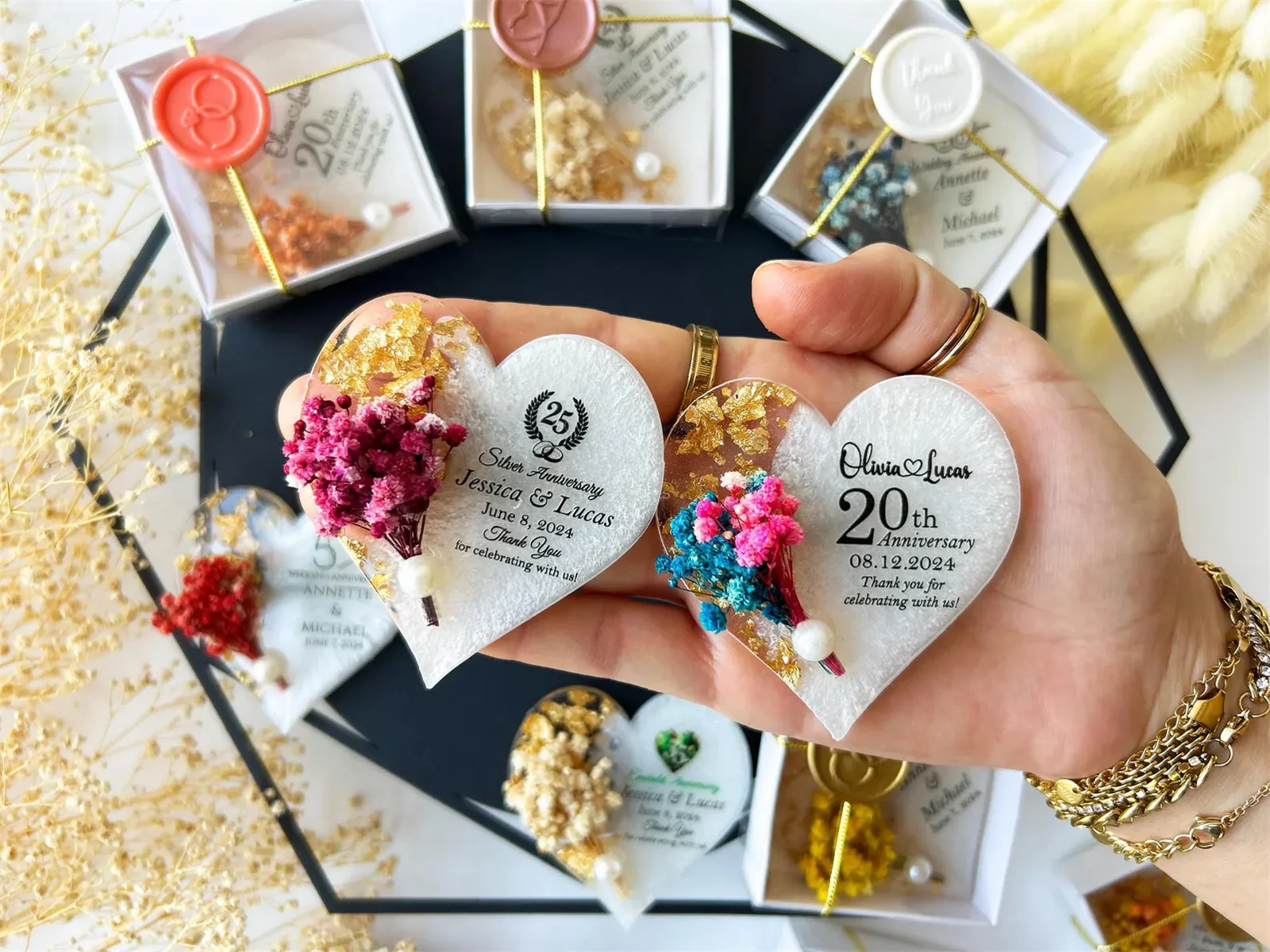 25th Silver Wedding anniversary favors, Emerald anniversary gift, Souvenir keepsake for 1st, 50th anniversary, Thank you gift, F
25th Silver Wedding anniversary favors, Emerald anniversary gift, Souvenir keepsake for 1st, 50th anniversary, Thank you gift, F