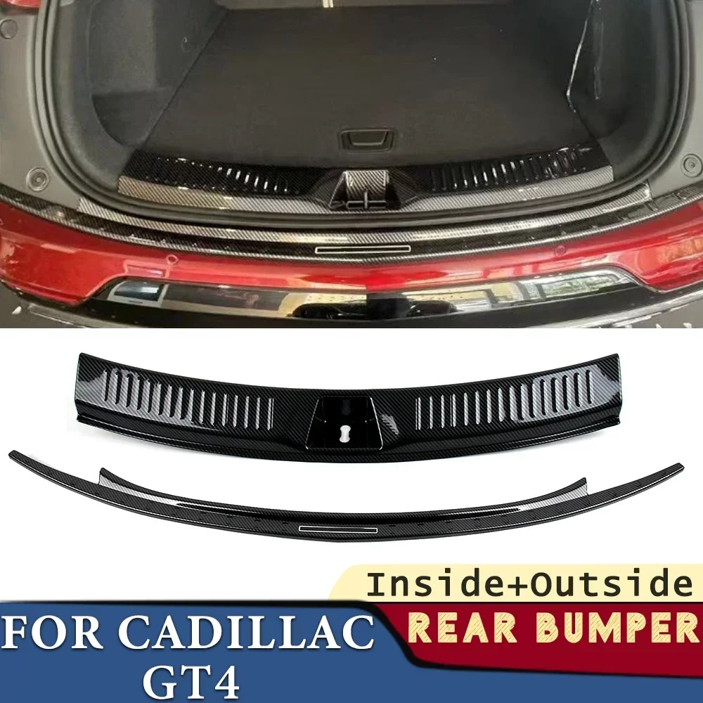 Trunk Bumper for Cadillac GT4 2023 2024 Car Accessories Stainless Rear Fender Protector Sill Cover Stick Decoration
Trunk Bumper for Cadillac GT4 2023 2024 Car Accessories Stainless Rear Fender Protector Sill Cover Stick Decoration