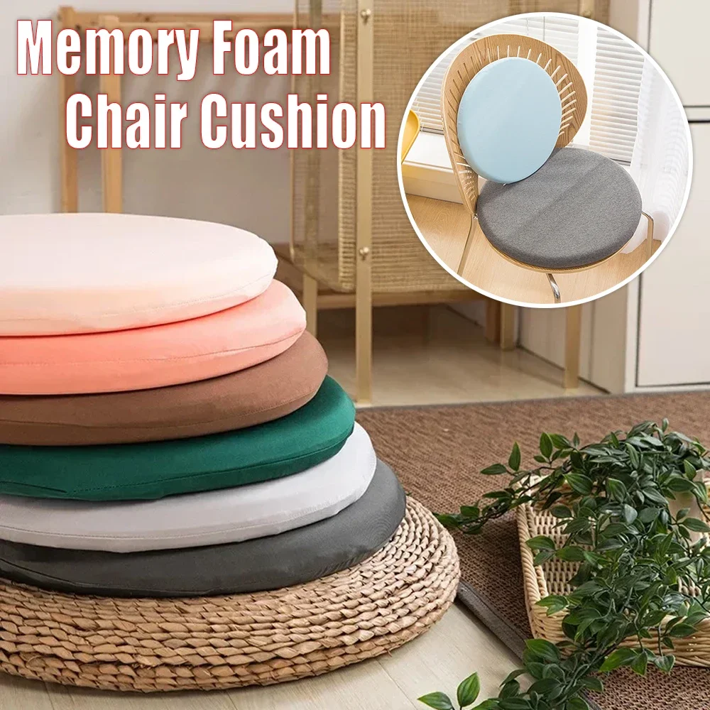 30/35/40/45cm Memory Foam Chair Cushion Comfortable Chair Pad Round Seat Cushion Removable and Washable All-season Universal 좌석
30/35/40/45cm Memory Foam Chair Cushion Comfortable Chair Pad Round Seat Cushion Removable and Washable All-season Universal 좌석