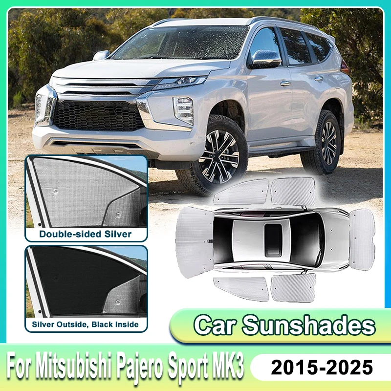 For Mitsubishi Pajero Sport 2022 2015-2025 Shogun Montero Sport Car Sunshade Protector Heat Insulation Front Windshield Sunshade
For Mitsubishi Pajero Sport 2022 2015-2025 Shogun Montero Sport Car Sunshade Protector Heat Insulation Front Windshield Sunshade