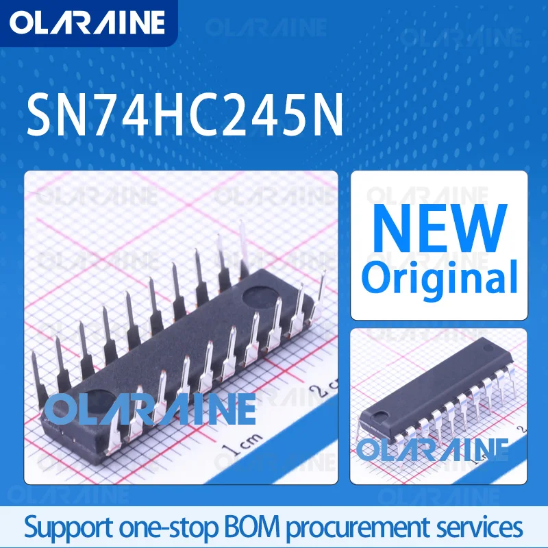 5/10/100Pcs SN74HC245N PDIP-20 original 100% New ic chip Bus transceivers RoHS 8 Circuit Voltage - 6 V
5/10/100Pcs SN74HC245N PDIP-20 original 100% New ic chip Bus transceivers RoHS 8 Circuit Voltage - 6 V