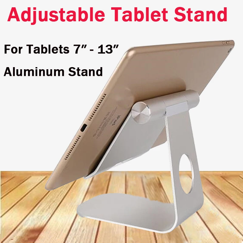 Aluminum alloy Phone and Tablet Holder, 6-13 inch Tablet Stable Flexible Adjustable Stand For Apple ipad Samsung Tab
Aluminum alloy Phone and Tablet Holder, 6-13 inch Tablet Stable Flexible Adjustable Stand For Apple ipad Samsung Tab