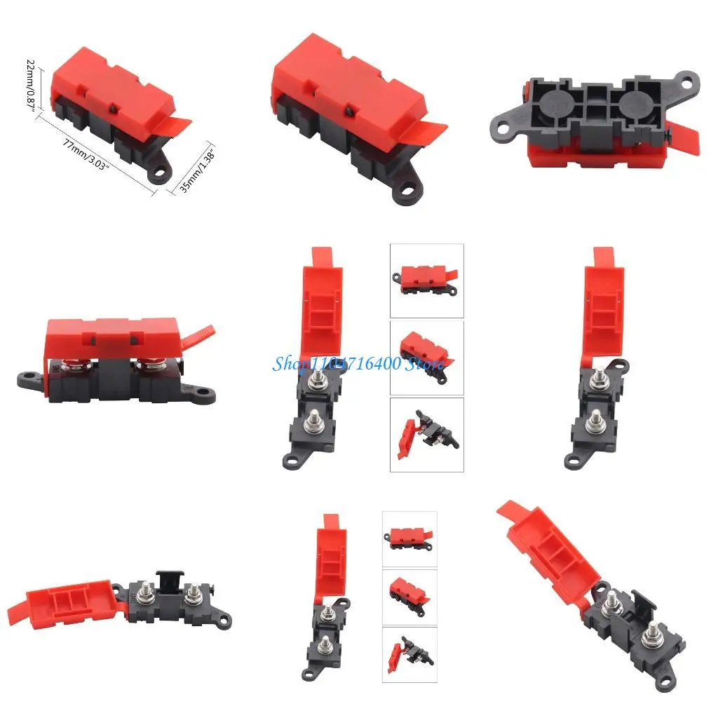 y1gd Waterproof Auto Fuses Holder BDFS 200A Car Flat Type Fuses Holder Boxes
y1gd Waterproof Auto Fuses Holder BDFS 200A Car Flat Type Fuses Holder Boxes