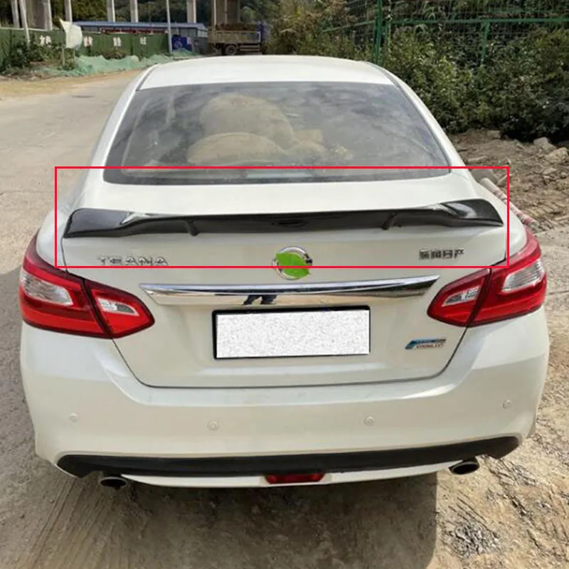 FOR REAL CARBON FIBER GT SPOILER WING NISSAN ALTIMA TEANA CAR TRUNK REAR LIP TAIL FIN REFIT ACCESSORIES 2016 2017 2018
FOR REAL CARBON FIBER GT SPOILER WING NISSAN ALTIMA TEANA CAR TRUNK REAR LIP TAIL FIN REFIT ACCESSORIES 2016 2017 2018