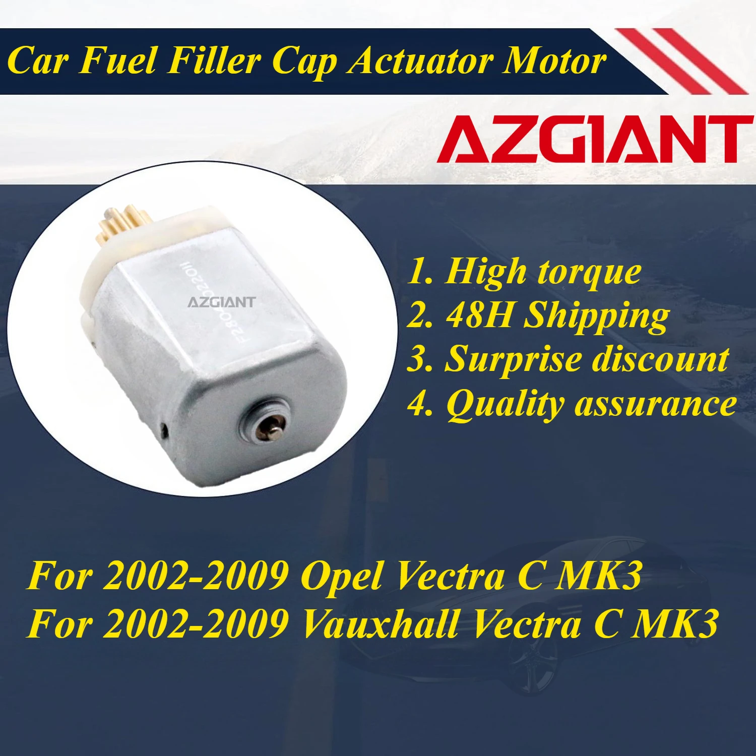 Azgiant Fuel Filler Cap Actuator Motor for 2002-2009 Opel Vectra C MK3/2002-2009 Vauxhall Vectra C MK3 New high quality parts
Azgiant Fuel Filler Cap Actuator Motor for 2002-2009 Opel Vectra C MK3/2002-2009 Vauxhall Vectra C MK3 New high quality parts