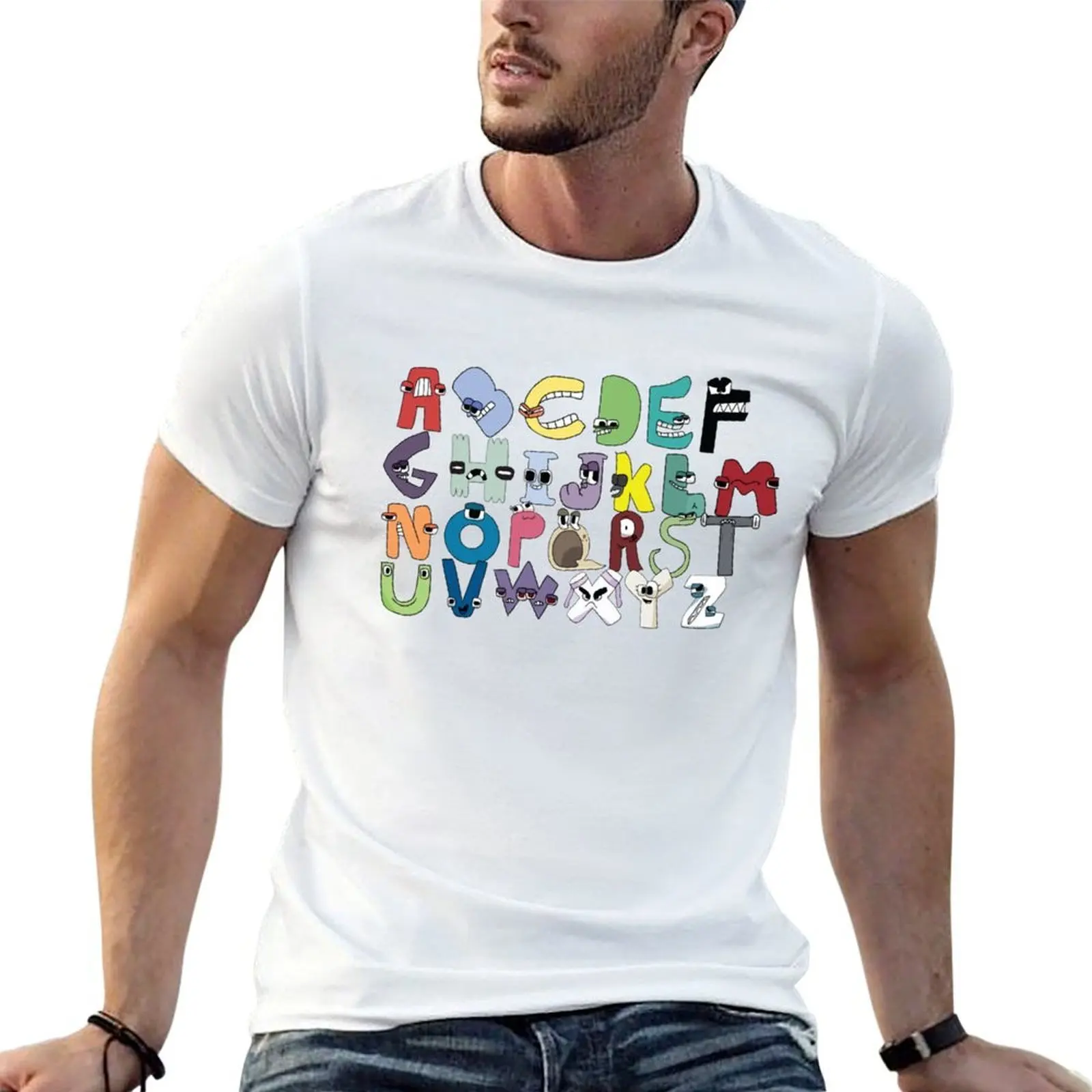 Alphabet Lore T-Shirt man t shirts graphic man t shirt cotton high quality man t shirts cotton T-shirt
Alphabet Lore T-Shirt man t shirts graphic man t shirt cotton high quality man t shirts cotton T-shirt