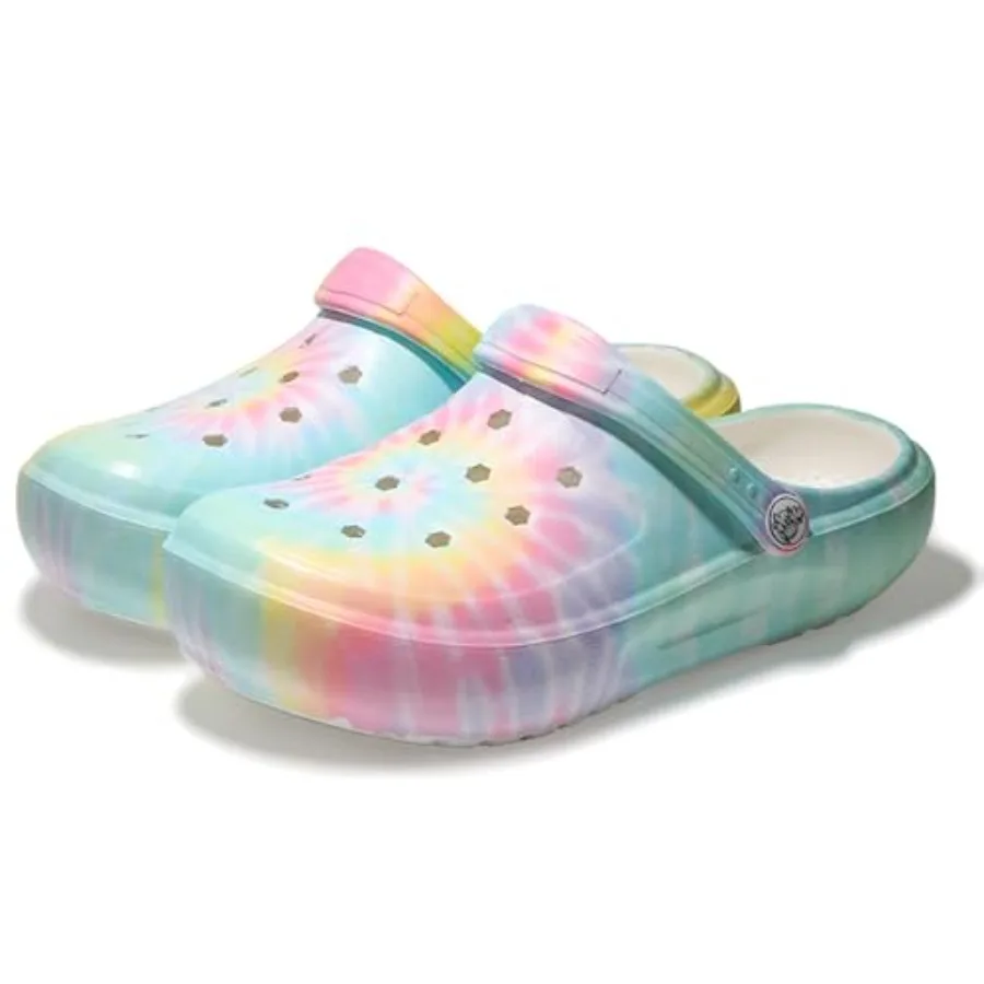 Tie-dye Women's Clogs Lightweight Slip-on Garden Shoes Cheap Slippers/Sandals/Water Shoes
Tie-dye Women's Clogs Lightweight Slip-on Garden Shoes Cheap Slippers/Sandals/Water Shoes