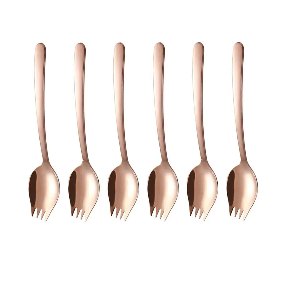 6pcs Stainless Steel Fork Spoon Set Safe Long Lasting Use Kitchen Multifunction Noodle Serving
6pcs Stainless Steel Fork Spoon Set Safe Long Lasting Use Kitchen Multifunction Noodle Serving