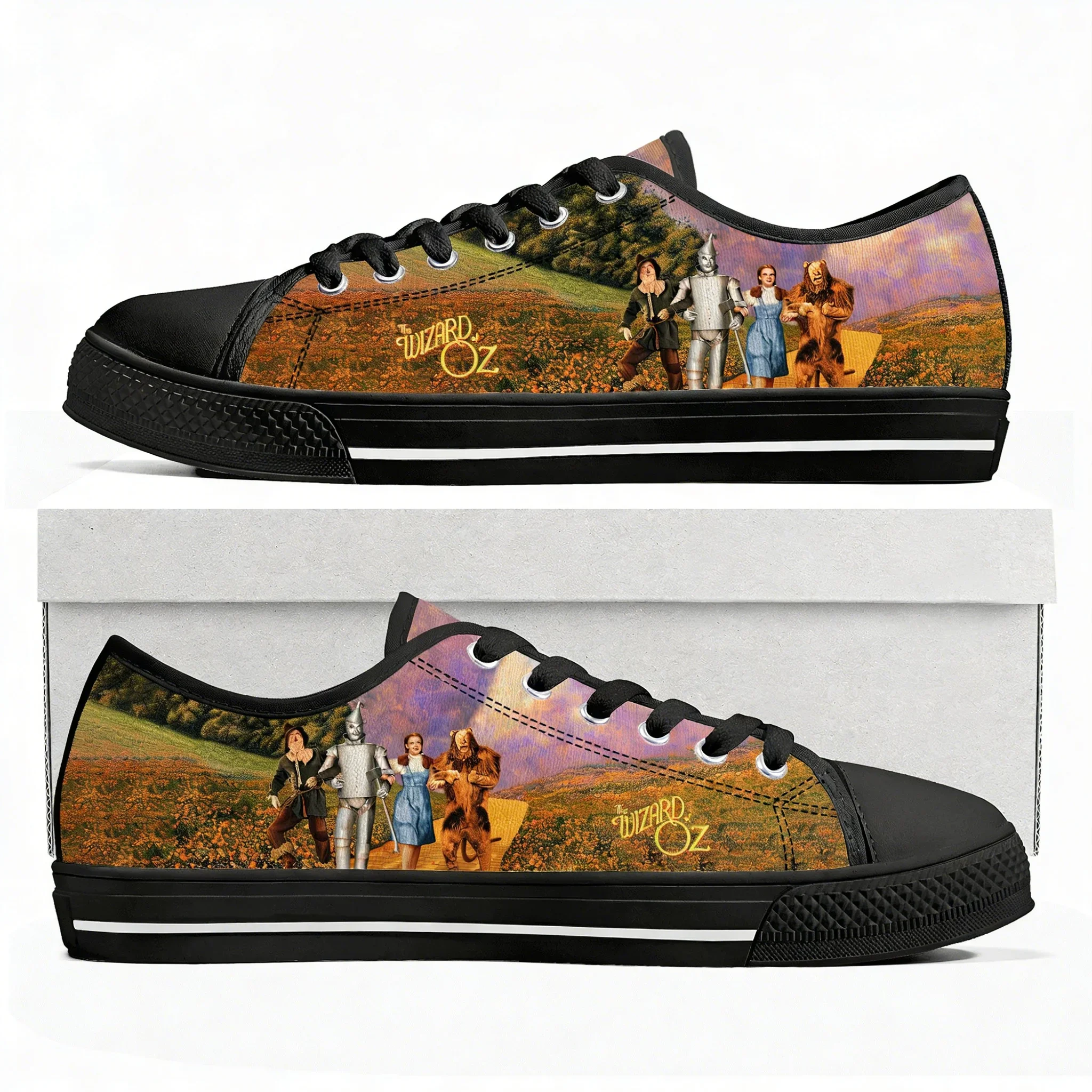 Кроссовки The Wizard of Oz Low Top высокого качества для мужчин, женщин и подростков, повседневные кеды из канваса с индивидуальными узорами, обувь на заказ
Кроссовки The Wizard of Oz Low Top высокого качества для мужчин, женщин и подростков, повседневные кеды из канваса с индивидуальными узорами, обувь на заказ