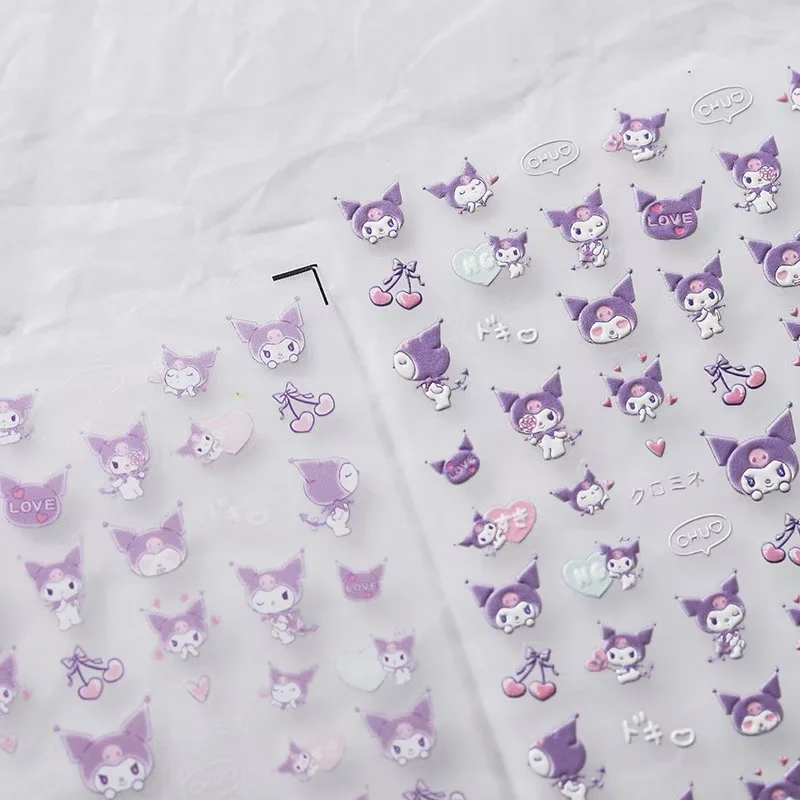 5D Sanrio Cartoon Nail Sticker Cute Kuromi Stickers Nail Decoration Nail Decals Stickers For Nails Press On Nails Sanrio Sticker
5D Sanrio Cartoon Nail Sticker Cute Kuromi Stickers Nail Decoration Nail Decals Stickers For Nails Press On Nails Sanrio Sticker