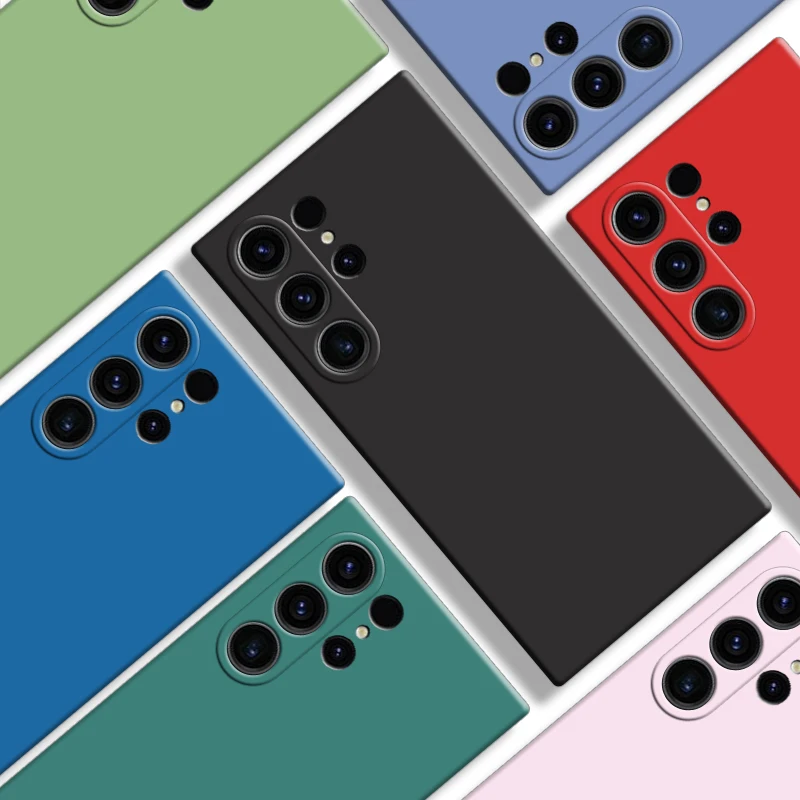 For Samsung Galaxy S24 Ultra 5G Case For Samsung S21 S22 S23 S24 Ultra Cover Original Liquid Silicone Rubber Shockproof Bumper
For Samsung Galaxy S24 Ultra 5G Case For Samsung S21 S22 S23 S24 Ultra Cover Original Liquid Silicone Rubber Shockproof Bumper