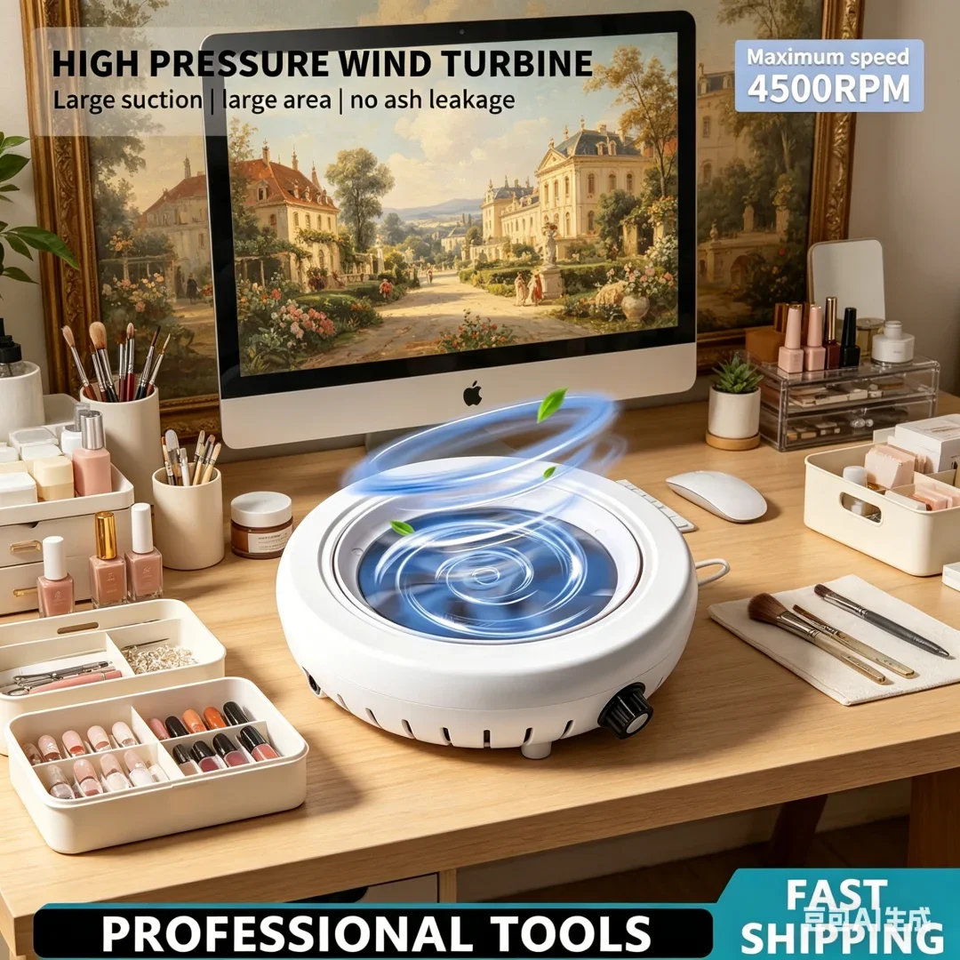 Impeccable Suction Nail Dust Collector 45000 RPM Majestic Nail Art Manicure Fan Vacuum Cleaner with Rare Filter for Luxury
Impeccable Suction Nail Dust Collector 45000 RPM Majestic Nail Art Manicure Fan Vacuum Cleaner with Rare Filter for Luxury