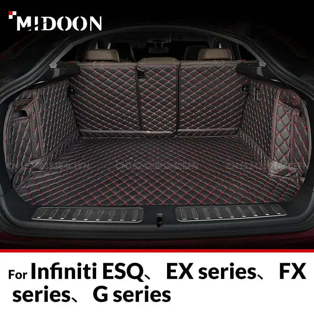 For Infiniti ESQ、EX series、FX series、G series Auto Full Coverage Trunk Mat Car Protective Pad Cargo Liner Interior Accessories
For Infiniti ESQ、EX series、FX series、G series Auto Full Coverage Trunk Mat Car Protective Pad Cargo Liner Interior Accessories