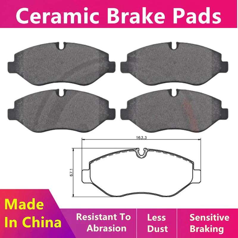 For Mercedes Benz Sprinter (906 907) Front Brake Pads/auto Parts -59048
For Mercedes Benz Sprinter (906 907) Front Brake Pads/auto Parts -59048