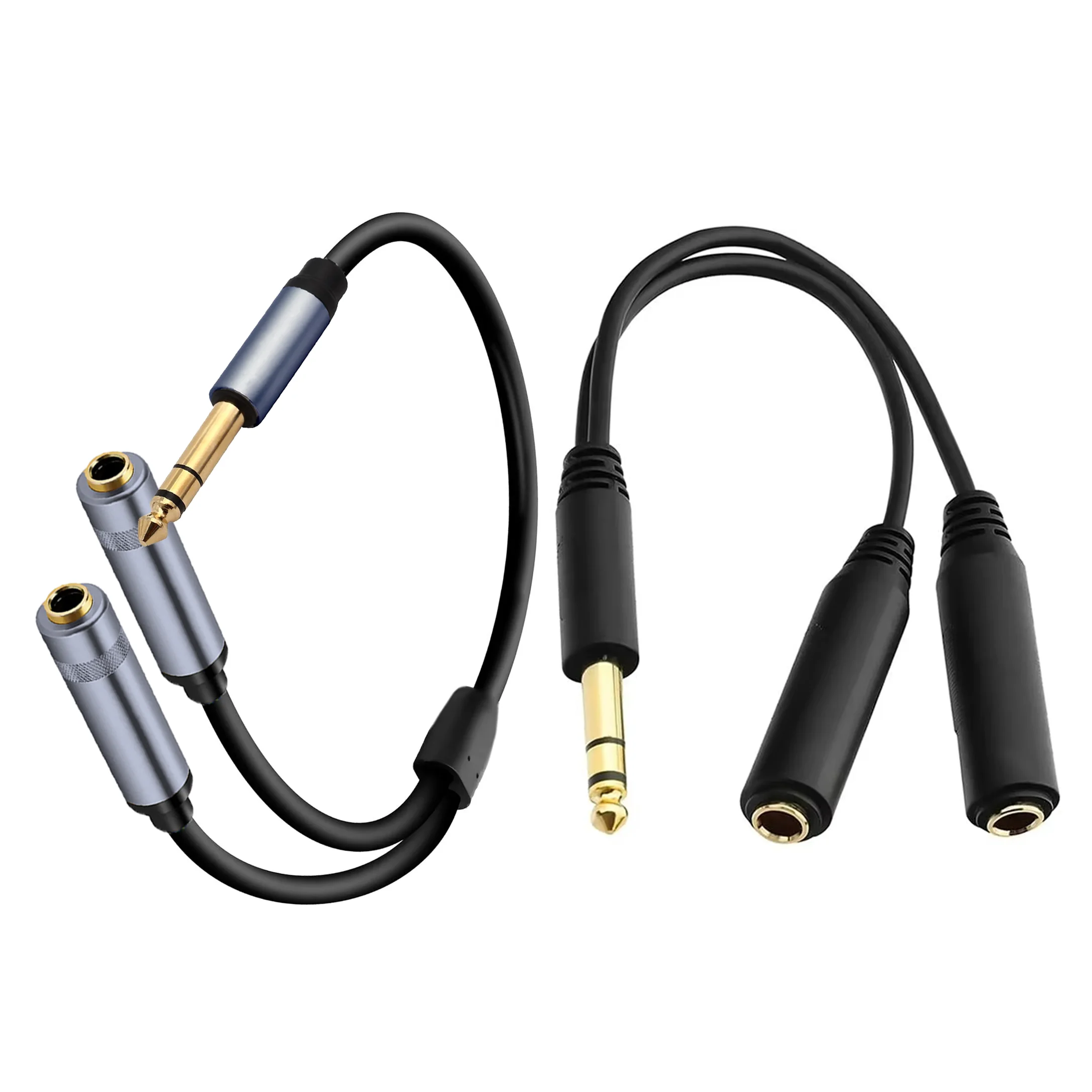 0.3m 1Ft 1/4 TRS Male To Dual 6.35mm Female Y Splitter Adapter Stereo Jack 6.5mm 1-to-2 Extension Cable for Amplifier Speaker
0.3m 1Ft 1/4 TRS Male To Dual 6.35mm Female Y Splitter Adapter Stereo Jack 6.5mm 1-to-2 Extension Cable for Amplifier Speaker