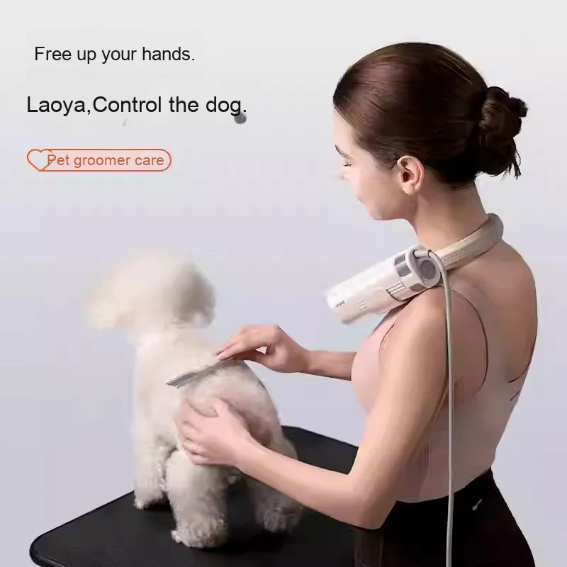 Professional Pet Grooming Hair Dryer High Wind Force Deep Noise Reduction Quiet Operation Neck Hanging Design for Dogs Cats Pet
Professional Pet Grooming Hair Dryer High Wind Force Deep Noise Reduction Quiet Operation Neck Hanging Design for Dogs Cats Pet