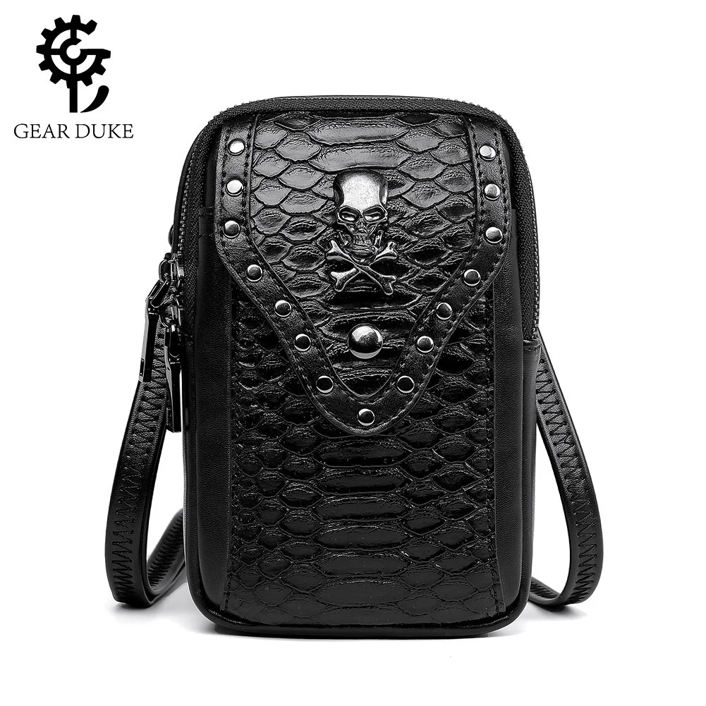 Retro Skull Snake Print Ladies Crossbody Bag for 7 Inch Mobile Phone Outdoor Travel Small Vertical Bag American Vintage Style
Retro Skull Snake Print Ladies Crossbody Bag for 7 Inch Mobile Phone Outdoor Travel Small Vertical Bag American Vintage Style