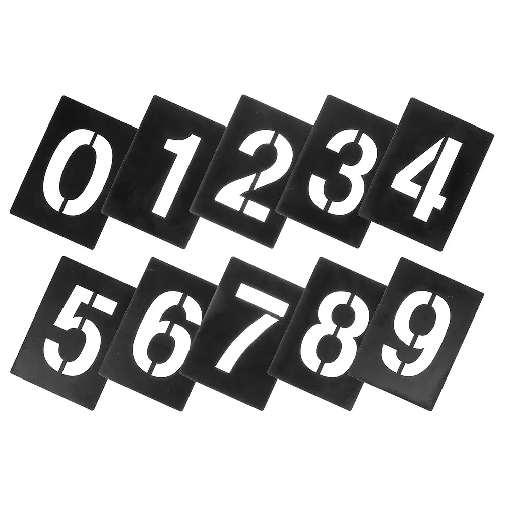 Digital Spray Paint Mold Number Stencils 0-9 PVC Reusable Craft Kids Painting Tools Blackboard Signage Display Plastic Stencils
Digital Spray Paint Mold Number Stencils 0-9 PVC Reusable Craft Kids Painting Tools Blackboard Signage Display Plastic Stencils