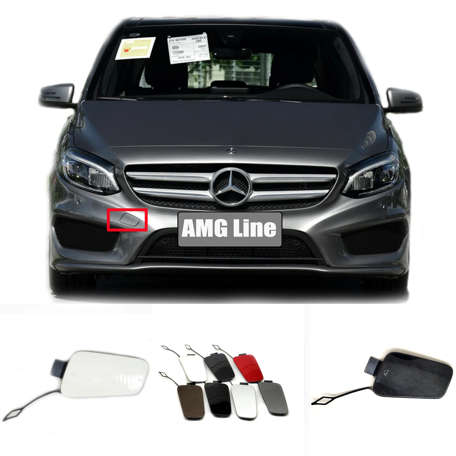 Передняя крышка для буксировки Mercedes-Benz B-class (W246) B160 B180 B200 B220 B250 B260 A2468852122 A2468851100, подходит для моделей 15-19
Передняя крышка для буксировки Mercedes-Benz B-class (W246) B160 B180 B200 B220 B250 B260 A2468852122 A2468851100, подходит для моделей 15-19