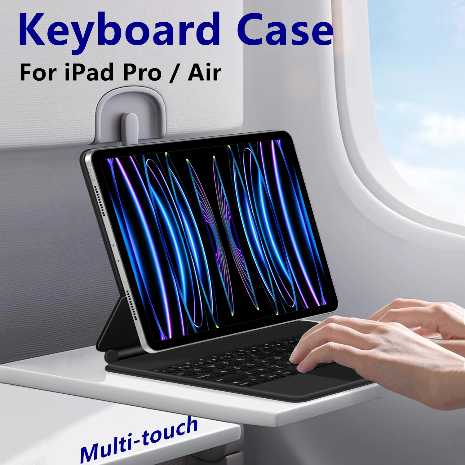 NEW Magic Keyboard Case for IPad Air 11 13 M3 Pro 11/12.9" M2 M4 Pro 13 5th 4th 10.9 A16 10th Gen Smart Cover Folio Multi-touch
NEW Magic Keyboard Case for IPad Air 11 13 M3 Pro 11/12.9" M2 M4 Pro 13 5th 4th 10.9 A16 10th Gen Smart Cover Folio Multi-touch