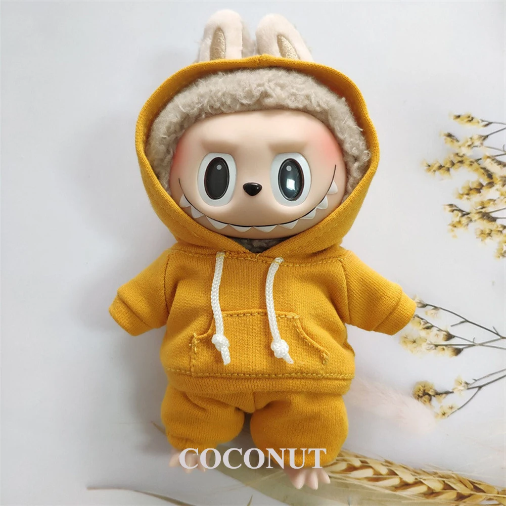 Hoodie Pants/Graffiti Set For 17cm Labubu Doll Clothes Trendy Color Matching Fashion Style Doll Hoodie You Like
Hoodie Pants/Graffiti Set For 17cm Labubu Doll Clothes Trendy Color Matching Fashion Style Doll Hoodie You Like