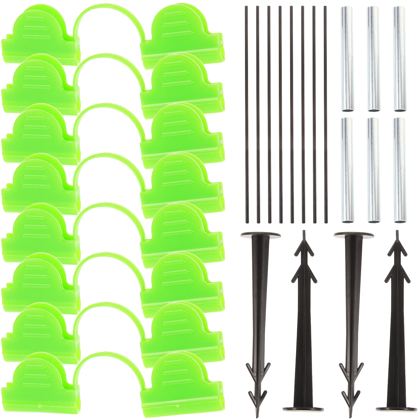 1 set Plant Cover Hoops Durable Plastic Garden Accessories Raised Beds Greenhouse Kit Protect Plants Frost Birds Sun Gardening
1 set Plant Cover Hoops Durable Plastic Garden Accessories Raised Beds Greenhouse Kit Protect Plants Frost Birds Sun Gardening